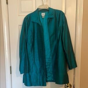 Chico’s Women's Teal Jacket